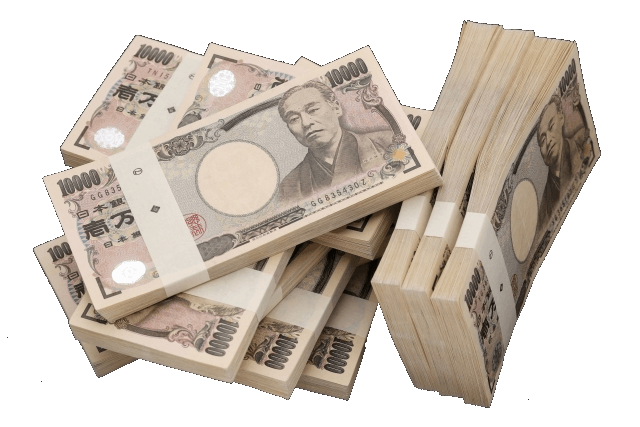札束1000万円