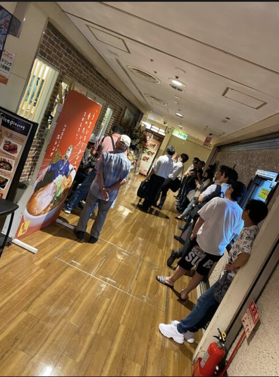 家族のお客さん