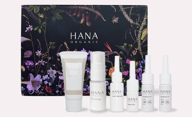 トライアルセット・サンプル hana HANAオーガニックの口コミ・評判｜7日間トライアルセットの内容