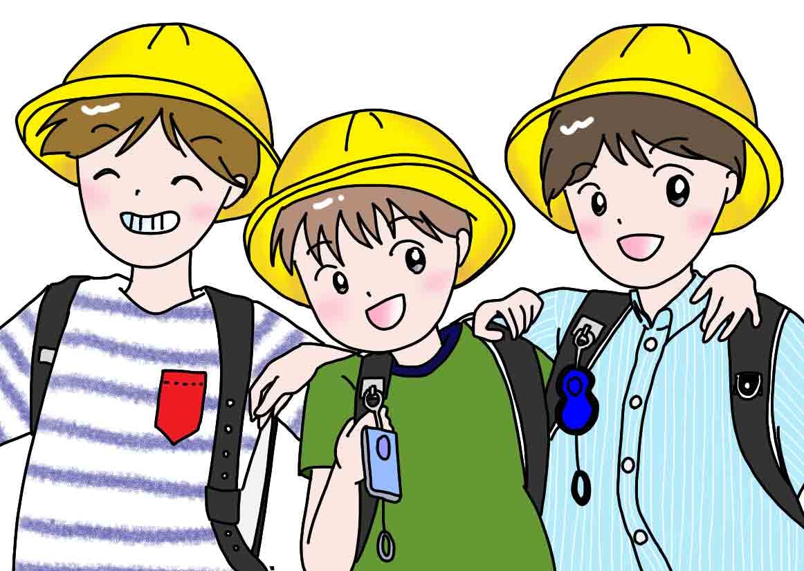 悲しい顔の息子