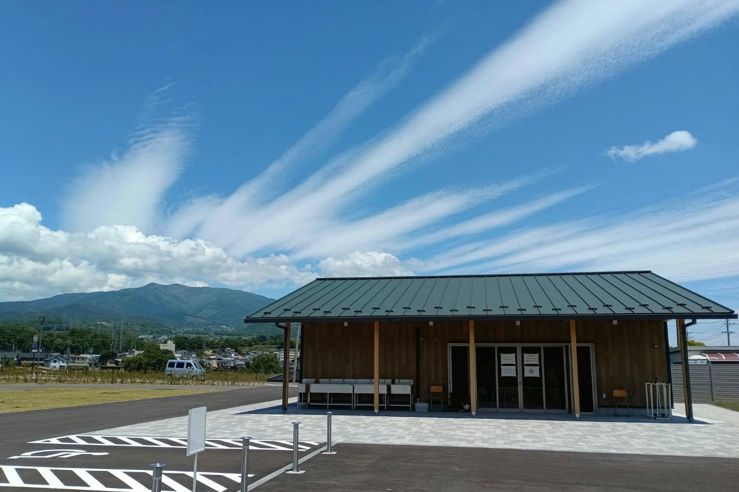 かわまち公園の管理棟