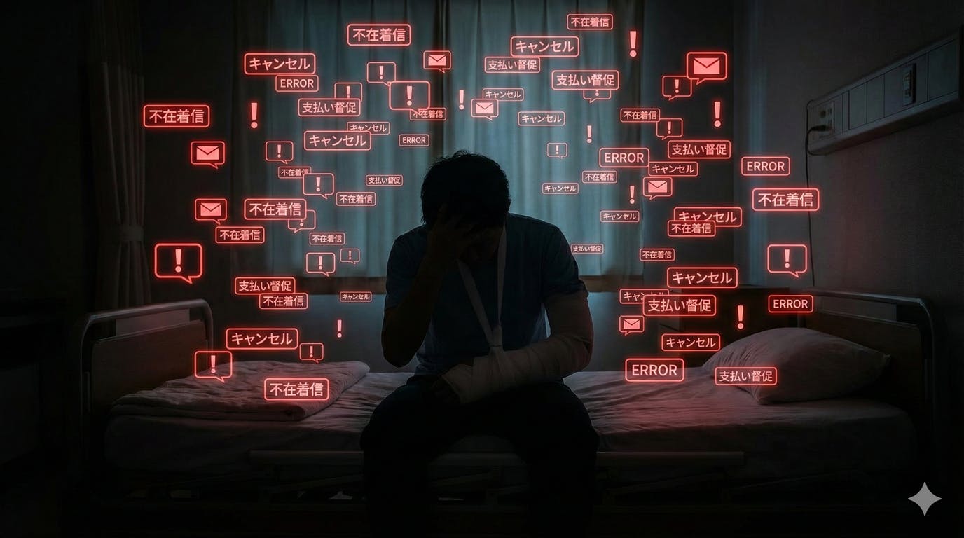 【絶望：悪夢】深淵のベッドと赤い通知の嵐