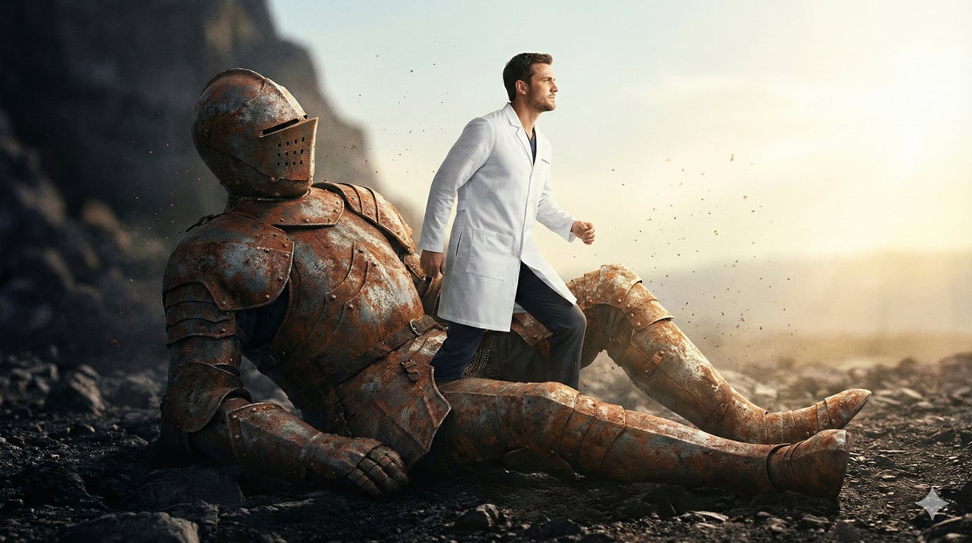 【脱却：錆びた鎧を脱ぐ】重荷からの解放