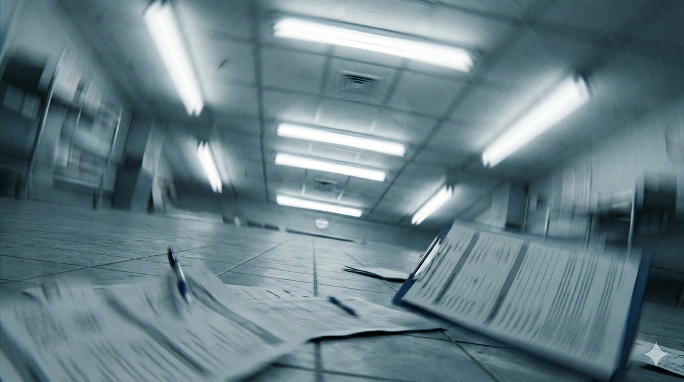 【強制終了】床から見上げる日常