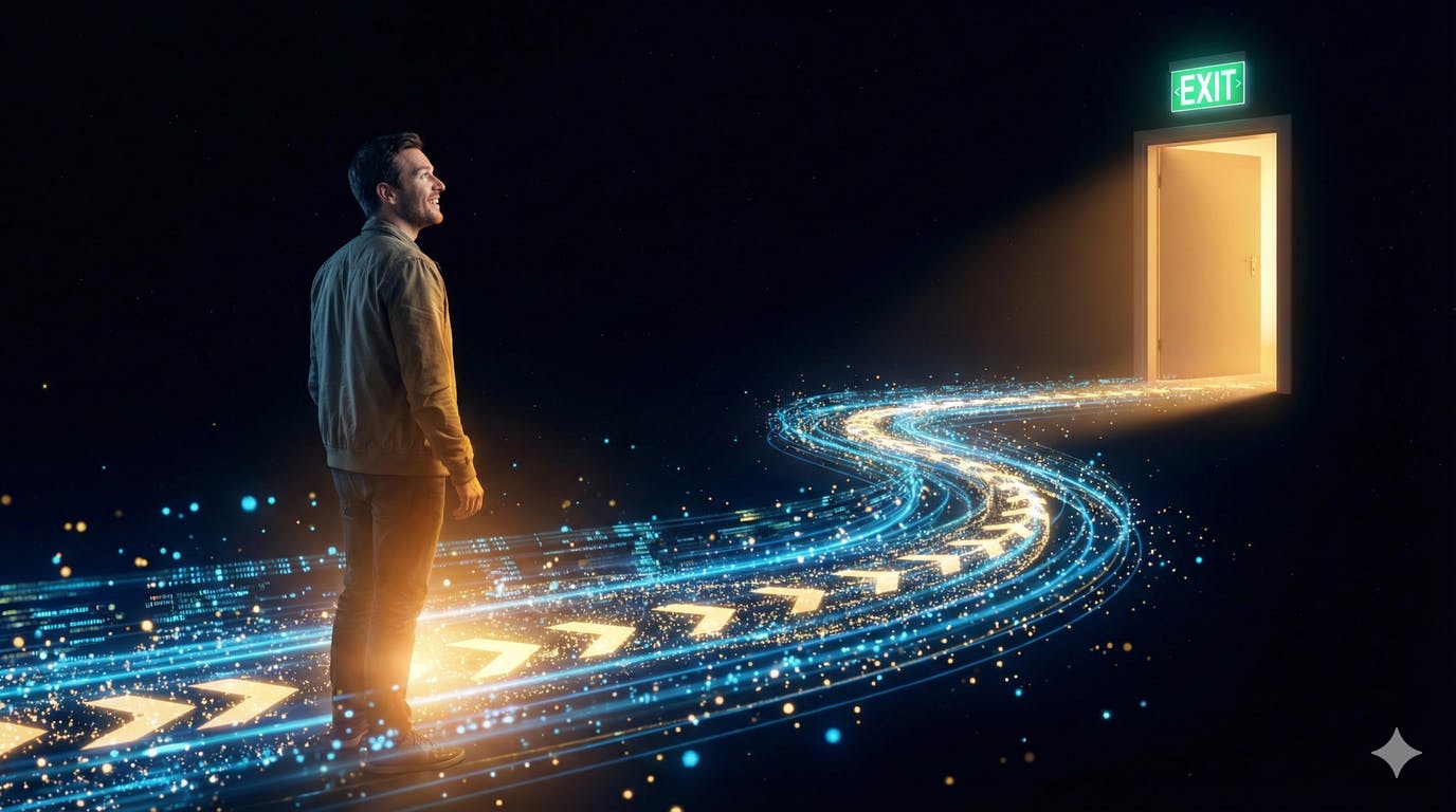 【希望】光の誘導路