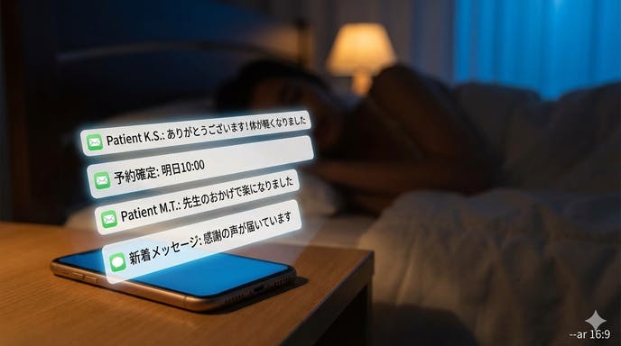 【蓄積】寝ている間に増える「信頼の証」