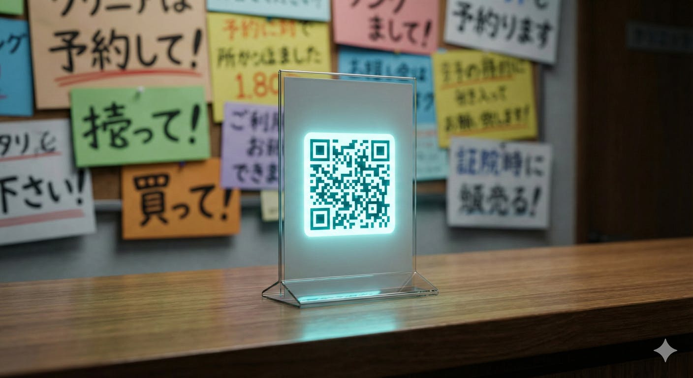 【転換点】 1枚の紙が放つ「異質な存在感」