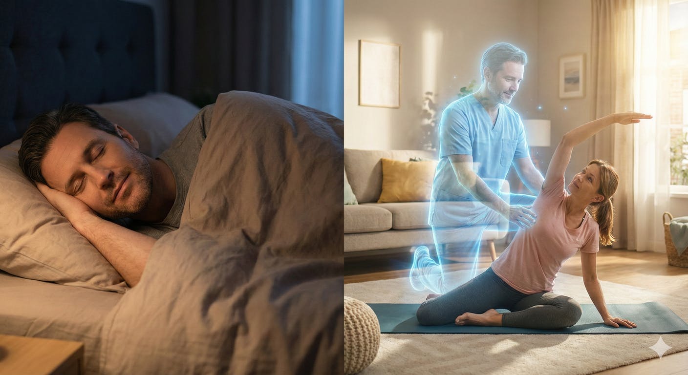 【解決策】 眠る本体と、働く「光の分身」