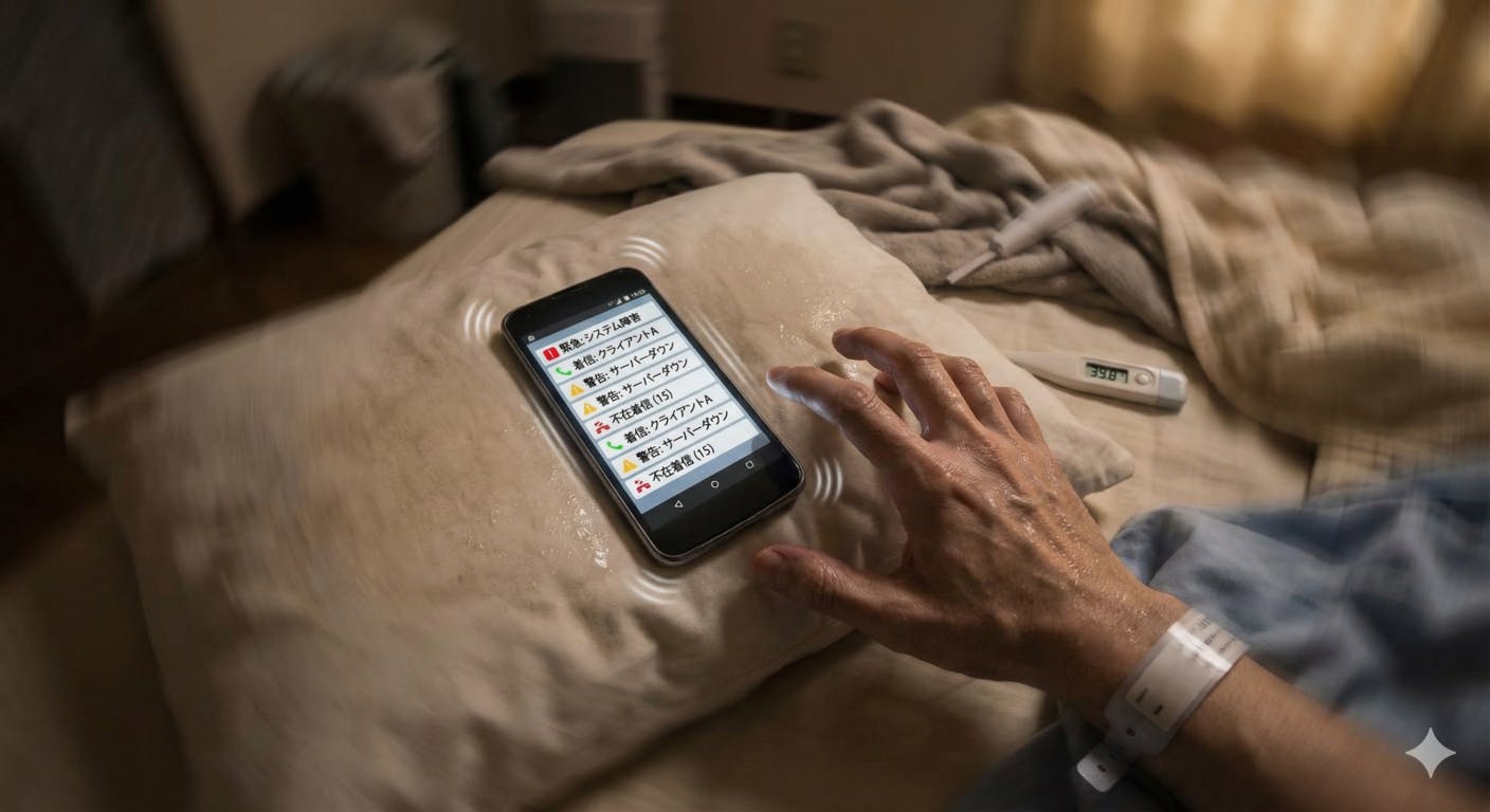 【崩壊の瞬間】高熱と鳴り止まない「通知の嵐」