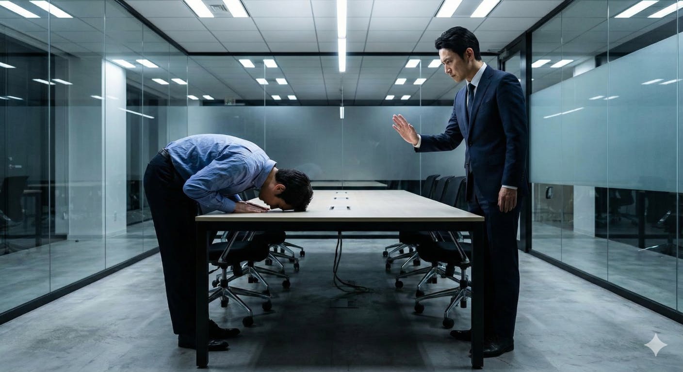 【痛烈な宣告】信頼が砕け散る冷たい静寂