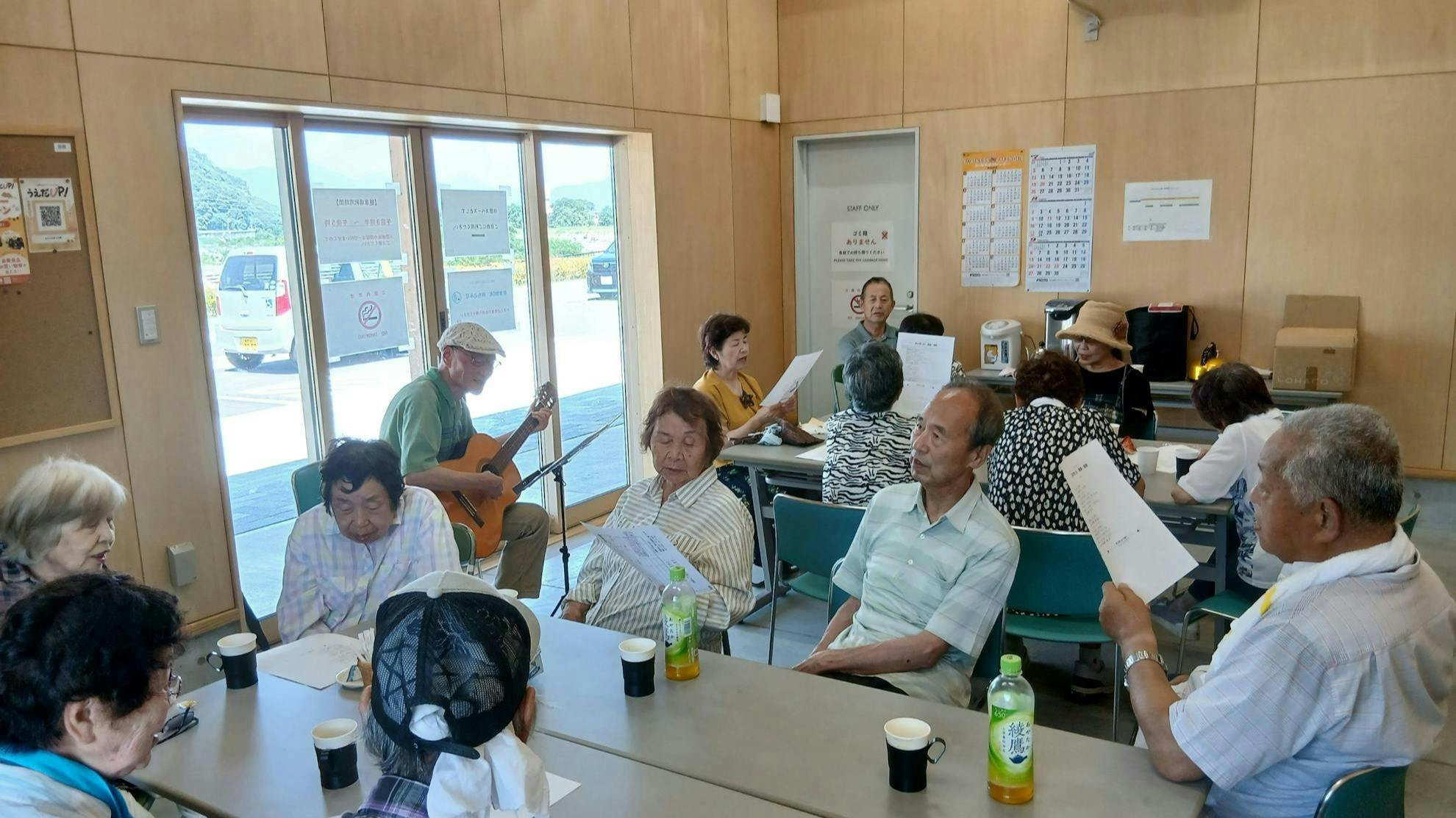 サロン塩川の受付テーブル